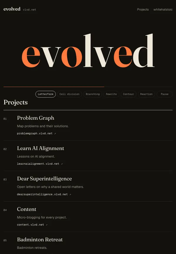 vlvd.net on tablet